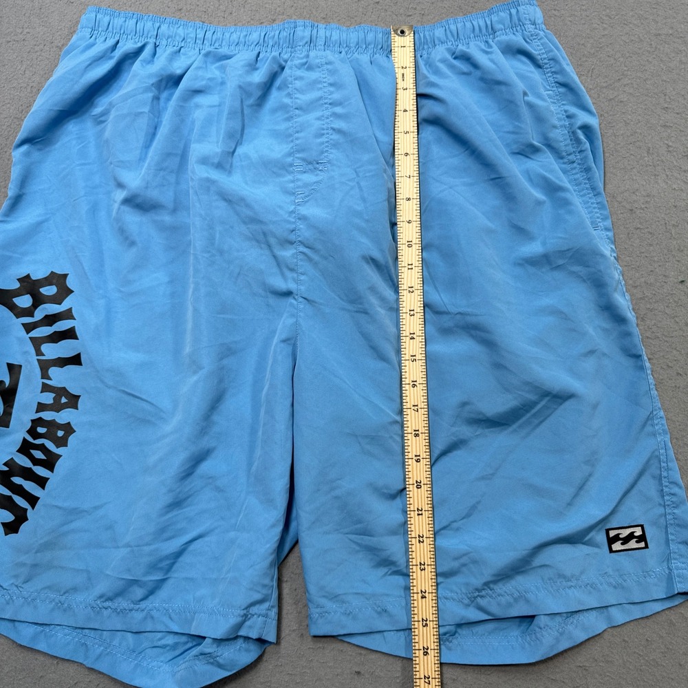 Billabong Swim Trunks Mens 3XL Blue Mesh Lined Athletic Surfing Beachwear Summer - Picture 4 of 5